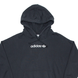 ADIDAS Womens Black Hoodie UK 14