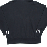ADIDAS Womens Black Hoodie UK 14