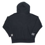 ADIDAS Womens Black Hoodie UK 14