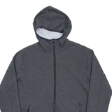 ADIDAS Womens Grey Hoodie Full Zip M