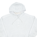 ADIDAS Womens Grey Hoodie UK 10