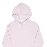 CHAMPION Womens Pink Hoodie M