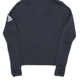 ADIDAS Womens Black Hoodie Full Zip S