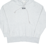 ADIDAS Womens Grey Hoodie UK 10
