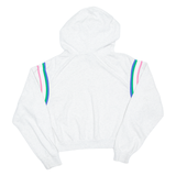 NIKE Cropped Womens Grey Hoodie XS