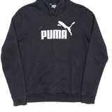 PUMA Womens Black Hoodie UK 14