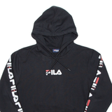 FILA Womens Black Hoodie M