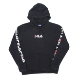 FILA Womens Black Hoodie M