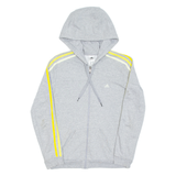 ADIDAS Womens Grey Hoodie Full Zip XS