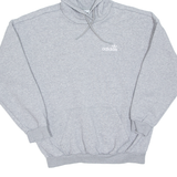 ADIDAS Womens Grey Hoodie UK 12