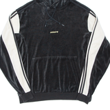 ADIDAS Womens Black Hoodie L