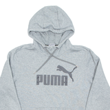 PUMA Mens Grey Hoodie S