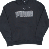 PUMA Mens Black Hoodie L