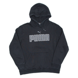 PUMA Mens Black Hoodie L