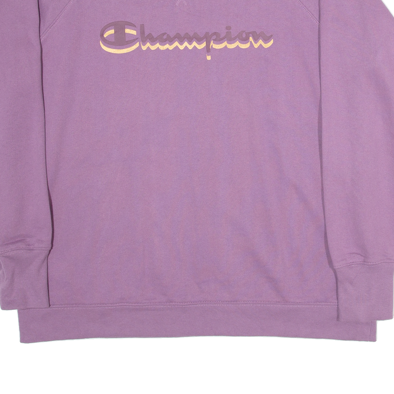 CHAMPION Authentic Athletic Wear Womens Sweatshirt Purple XL