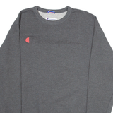 CHAMPION Authentic Athletic Wear Womens Sweatshirt Grey Crew Neck S