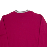 WILSON Womens Sweatshirt Pink V-Neck XL