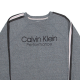CALVIN KLEIN Womens Sweatshirt Grey M