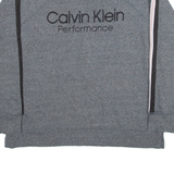 CALVIN KLEIN Womens Sweatshirt Grey M