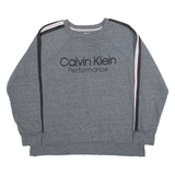 CALVIN KLEIN Womens Sweatshirt Grey M