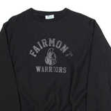 CHAMPION REVERSE WEAVE Fairmont Warriors Womens Sweatshirt Black USA M