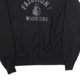 CHAMPION REVERSE WEAVE Fairmont Warriors Womens Sweatshirt Black USA M