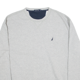 NAUTICA Mens Sweatshirt Grey XL