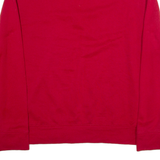 NAUTICA Mens Sweatshirt Red 1/4 Zip M