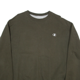CHAMPION Authentic Womens Sweatshirt Green 2XL