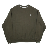 CHAMPION Authentic Womens Sweatshirt Green 2XL