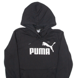PUMA Womens Black Hoodie UK 12