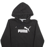 PUMA Womens Black Hoodie UK 10