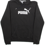 PUMA Womens Black Hoodie UK 10