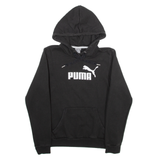 PUMA Womens Black Hoodie UK 10