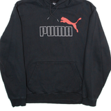 PUMA Mens Black Hoodie L