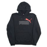 PUMA Mens Black Hoodie L