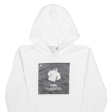 CHAMPION Mens White Hoodie S
