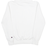 CHAMPION Mens White Hoodie S