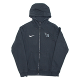 NIKE Mens Black Hoodie Full Zip S