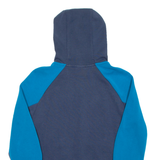 NIKE Mens Blue Hoodie Full Zip S