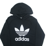 ADIDAS Womens Black Hoodie S