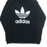 ADIDAS Womens Black Hoodie S
