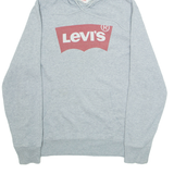 LEVI'S Mens Grey Hoodie S