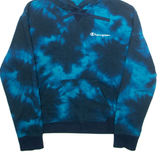 CHAMPION Mens Blue Hoodie S