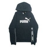 PUMA Mens Black Hoodie L