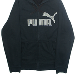 PUMA Mens Black Hoodie Full Zip M