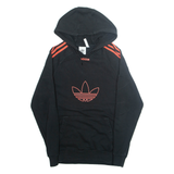 ADIDAS Womens Black Hoodie M