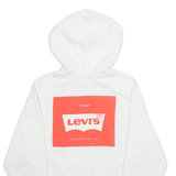 LEVI'S Relaxed Mens White Hoodie XS