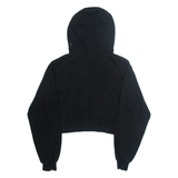ELLESSE Cropped Womens Black Hoodie L