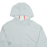 PUMA Cropped Womens Grey Hoodie M